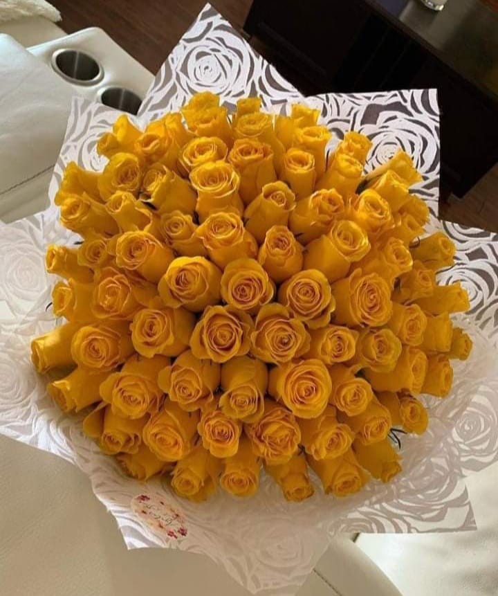 Yellow Irish flower bouquet