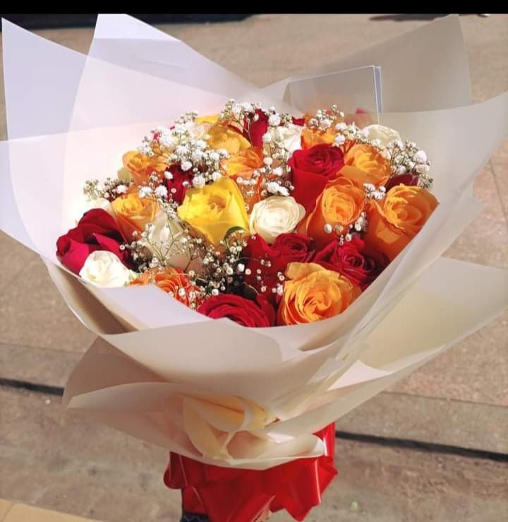 Mixed roses