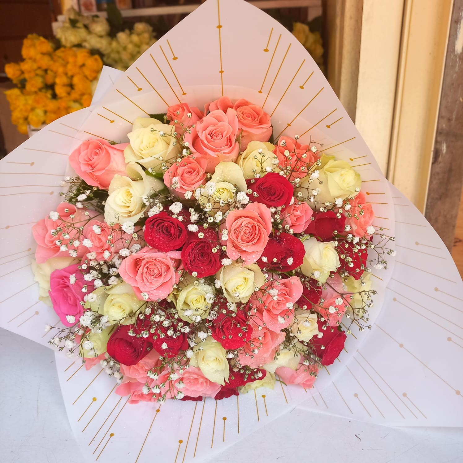 Congratulations bouquet